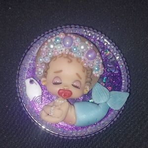 Beautiful Baby Mermaid Mirror